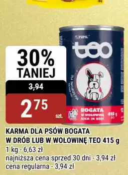 bi1 Karma dla psów Teo oferta
