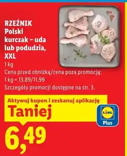 Lidl Kurczak podudzia XXL oferta