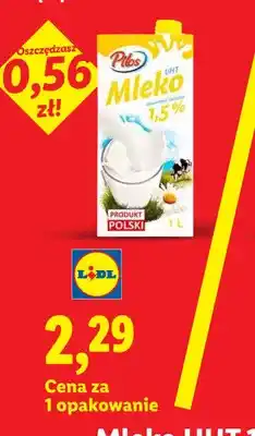 Lidl Mleko UHT 1,5% oferta