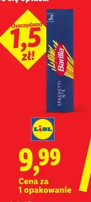 Lidl Makaron spaghetti N°5 oferta