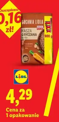 Lidl Kasza gryczana prażona Kuchnia Lidla oferta
