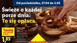 Lidl Precel z solą Piekarnia Lidla oferta