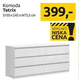 Black Red White Komoda Tetrix oferta