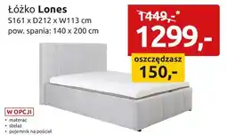 Black Red White Łóżko Lones oferta