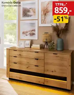 Black Red White Komoda Ostia oferta
