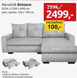 Black Red White Narożnik Bolzano oferta