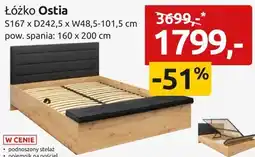Black Red White Łóżko Ostia oferta