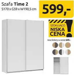 Black Red White Szafa Time 2 oferta