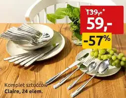 Black Red White Komplet sztućców Claire, 24 elem oferta