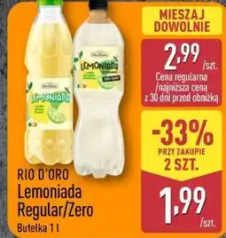 ALDI RIO D'ORO Lemoniada Regular/Zero oferta