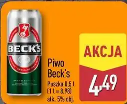ALDI Piwo Beck's oferta