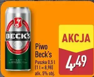 ALDI Piwo Beck's oferta