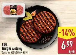 ALDI Burger wołowy oferta