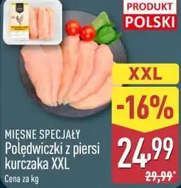 ALDI MIĘSNE SPECJAŁY Polędwiczki z piersi kurczaka XXL oferta