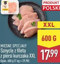 ALDI MIĘSNE SPECJAŁY Sznycle z fileta z piersi kurczaka XXL oferta