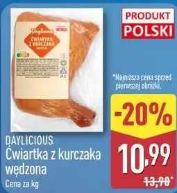 ALDI DAYLICIOUS Ćwiartka z kurczaka wędzona oferta
