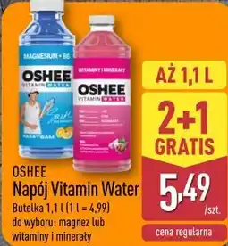 ALDI OSHEE Napój Vitamin Water Butelka oferta