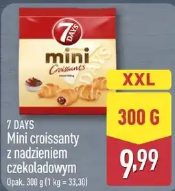 ALDI Mini croissanty z nadzieniem czekoladowym oferta