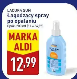 ALDI Łagodzący spray po opalaniu LACURA SUN oferta
