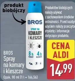 ALDI BROS Spray na komary i kleszcze oferta
