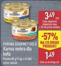 ALDI Karma mokra dla kota PURINA GOURMET GOLD oferta