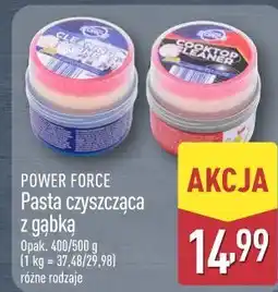 ALDI Pasta czyszcząca z gąbką POWER FORCE oferta