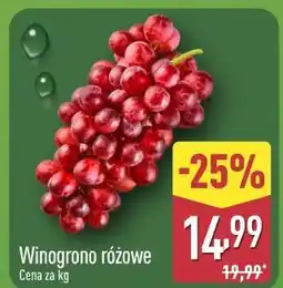 ALDI Winogrono różowe oferta