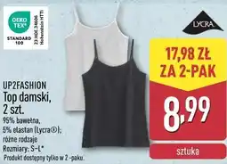 ALDI UP2FASHION Top damski, 2 szt oferta