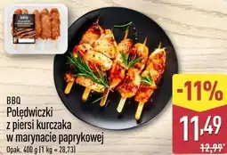 ALDI BBQ Polędwiczki z piersi kurczaka w marynacie paprykowej oferta