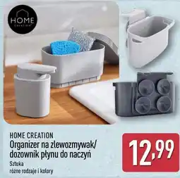 ALDI HOME CREATION Organizer na zlewozmywak / dozownik płynu do naczyń oferta
