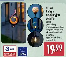 ALDI BELAVI Lampa dekoracyjna solarna oferta