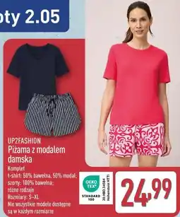 ALDI Piżama z modalem damska UP2FASHION oferta