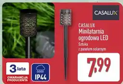 ALDI CASALUX Minilatarnia ogrodowa LED oferta