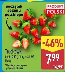 ALDI Truskawki oferta