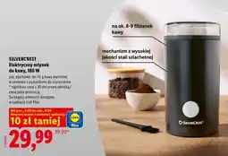 Lidl Elektryczny młynek do kawy SilverCrest 180W oferta