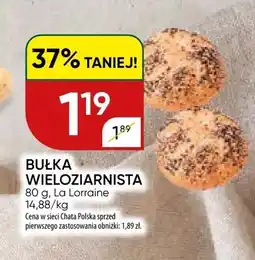 Chata Polska Bułka wieloziarnista La Lorraine oferta