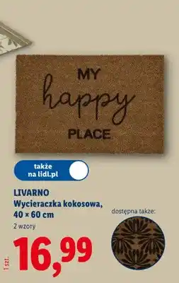Lidl Wycieraczka kokosowa Livarno 40×60cm oferta