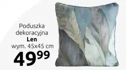 Black Red White Poduszka dekoracyjna Len oferta