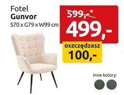 Black Red White Fotel Gunvor S70xG79xW99cm oferta