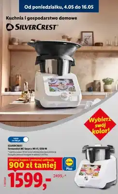 Lidl Termorobot SilverCrest MC Smart z Wi-Fi 1200W oferta