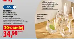 Lidl Zestaw 6 kieliszków do czerwonego wina ze szkła kryształowego SilverCrest oferta