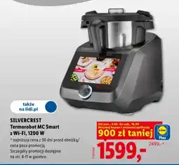 Lidl Termorobot MC Smart z Wi-Fi 1200W SilverCrest oferta
