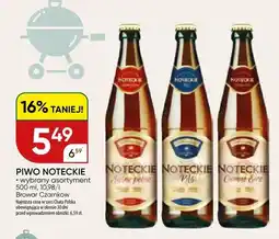 Chata Polska Piwo Noteckie Ciemne Browar Czarnków oferta