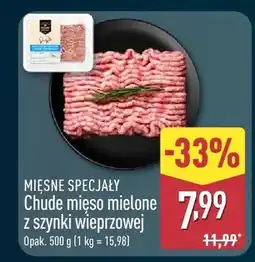 ALDI Chude mięso mielone z szynki wieprzowej Mięsne Specjały oferta