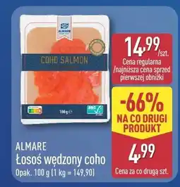 ALDI Łosoś wędzony coho Almare oferta