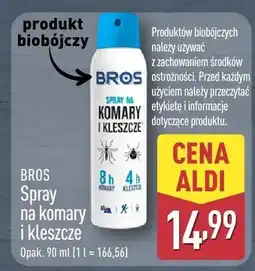ALDI Spray Bros na komary i kleszcze oferta
