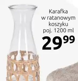 Black Red White Karafka w ratanowym koszyku oferta