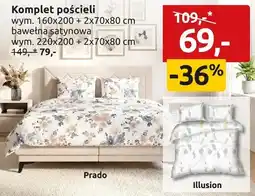 Black Red White Komplet pościeli Prado wym. 160x200+2x70x80cm bawełna satynowa oferta