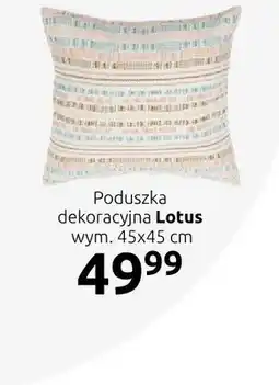Black Red White Poduszka dekoracyjna Lotus oferta