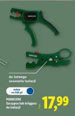 Lidl Szczypce lub ściągacz do izolacji Parkside oferta